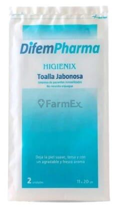 Toalla Jabonosa Higienix x 2 Unidades Difem Pharma